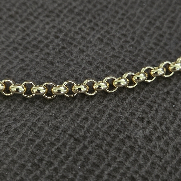 Happily😄 Grey🩶 Gold💛 Lariat Necklace - NWT - Picture 11 of 16